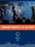 COMMITMENTS TO ACTION
