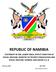 REPUBLIC OF NAMIBIA STATEMENT BY MR