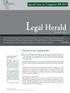 Legal Herald. All articles by Bella Chu Chai Yee, Samantha Liew Wee Nie, Jessica Man Hui Sze and Sharan Kaur Gill in this issue
