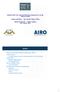 What is the All-Island Research Observatory (AIRO) AIRO & ICLRD