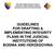 GUIDELINES FOR DRAFTING & IMPLEMENTING INTEGRITY PLANS IN THE JUDICIAL INSTITUTIONS OF BOSNIA AND HERZEGOVINA