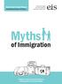Myths. of Immigration. Early Years & Early Primary Recommended for Nursery to Primary 2