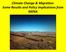 Climate Change & Migration: Some Results and Policy Implications from MENA