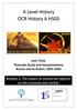 A Level History OCR History A H505
