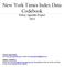 New York Times Index Data Codebook Policy Agendas Project 2014
