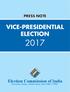 VICE-PRESIDENTIAL ELECTION