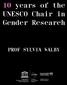 10 years of the UNESCO Chair in Gender Research