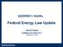 Federal Energy Law Update. David Gilles Godfrey & Kahn S.C. February 27, 2015