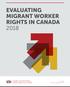 EVALUATING MIGRANT WORKER RIGHTS IN CANADA