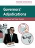Governors Adjudications. Easy Read Self Help Toolkit