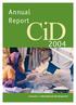 Annual Report. CiD. Council for International Development
