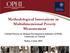 Methodological Innovations in Multidimensional Poverty Measurement