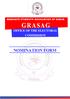 GRADUATE STUDENTS ASSOCIATION OF GHANA OFFICE OF THE ELECTORAL COMMISSION NOMINATION FORM