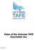 April Rules of the Victorian TAFE Association Inc.