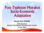 Post-Typhoon Morakot Socio-Economic Adaptation