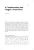 2 Finnish society and religion basic facts