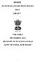 MODEL PANCHAYAT ELECTION RULES 2011 DRAFT VOLUME-I DECEMBER, 2011 MINISTRY OF PANCHAYATI RAJ GOVT OF INDIA, NEW DELHI