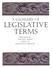 A glossary of. legislative terms Prepared by THE NEW Jersey Office of Legislative Services