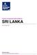 COUNTRY OF ORIGIN INFORMATION REPORT SRI LANKA