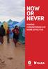 NOW OR NEVER MAKING HUMANITARIAN AID MORE EFFECTIVE