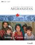 Gouvernement du Canada. Government of Canada. Canada s Engagement in. Afghanistan. June 2008