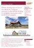 Guide Price 250,000 Freehold Ref: P5773/J. Garnhams Barn Garnhams Barn Farm Cretingham Suffolk IP13 7DW