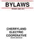 BYLAWS REVISED JUNE, 2010 CHERRYLAND ELECTRIC COOPERATIVE GRAWN, MICHIGAN