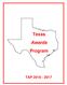 Texas Awards Program TAP