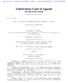 United States Court of Appeals For the First Circuit