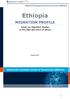 Ethiopia MIGRATION PROFILE