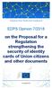 EDPS Opinion 7/2018. on the Proposal for a Regulation strengthening the security of identity cards of Union citizens and other documents