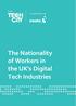 From In partnership with. The Nationality of Workers in the UK's Digital Tech Industries