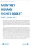 MONTHLY HUMAN RIGHTS DIGEST