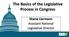 The Basics of the Legislative Process in Congress. Shane Liermann Assistant National Legislative Director