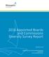 2016 Appointed Boards and Commissions Diversity Survey Report