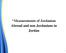 Measurements of Jordanian Abroad and non Jordanians in Jordan