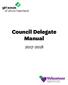 Council Delegate Manual