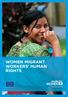 WOMEN MIGRANT WORKERS HUMAN RIGHTS
