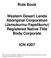 Rule Book. Western Desert Lands Aboriginal Corporation (Jamukurnu-Yapalikunu) Registered Native Title Body Corporate ICN 4207