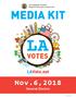 LOS ANGELES COUNTY Registrar-Recorder/County Clerk MEDIA KIT LAVote.net Nov.6,2018 General Election