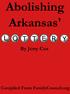 Abolishing Arkansas Lottery