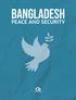 Bangladesh: Peace and Security
