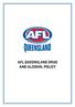 AFL QUEENSLAND DRUG AND ALCOHOL POLICY