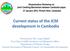 Current status of the JCM development in Cambodia