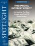 SPOTLIGHT THE SPECIAL INTEREST EFFECT. Increasing The Size, Scope, and Cost Of Government GOVERNMENT REFORM #495