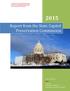 Report from the State Capitol Preservation Commission