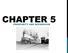 CHAPTER 5 PROSPERITY AND DEPRESSION