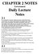 CHAPTER 2 NOTES Government Daily Lecture Notes 2-1 Even though the American colonists got many of their ideas about representative government and
