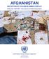 AFGHANISTAN PROTECTION OF CIVILIANS IN ARMED CONFLICT SPECIAL REPORT: 2018 ELECTIONS VIOLENCE. United Nations Assistance Mission in Afghanistan