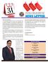 NEWS LETTER. Indore Branch of Central India Regional Council of The Institute of Chartered Accountants of India. March-2018 Vol.-22 No.